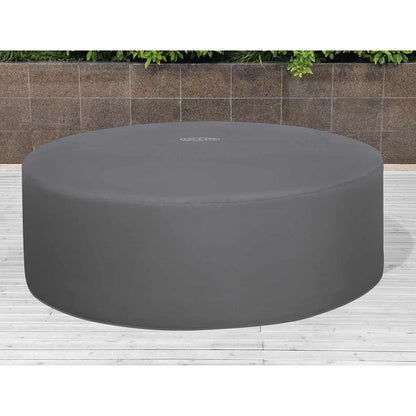 Bestway Spa Cover PVC and POM Grey Ø216 x 80 cm