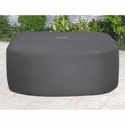 Bestway Spa Cover PVC and POM Grey 201 x 201 x 80 cm