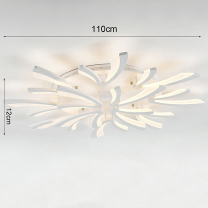 V Shaped LED Ceiling Light Fixture Dimmable/Non-Dimmable