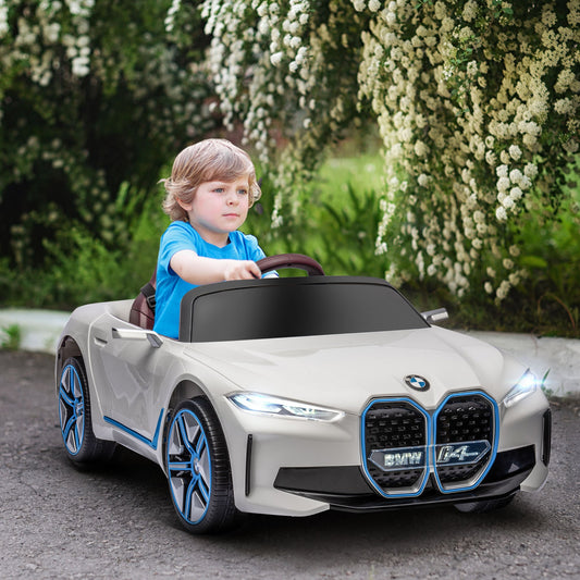 سيارة كهربائية للأطفال مرخصة من HOMCOM BMW i4 بقوة 12 فولت