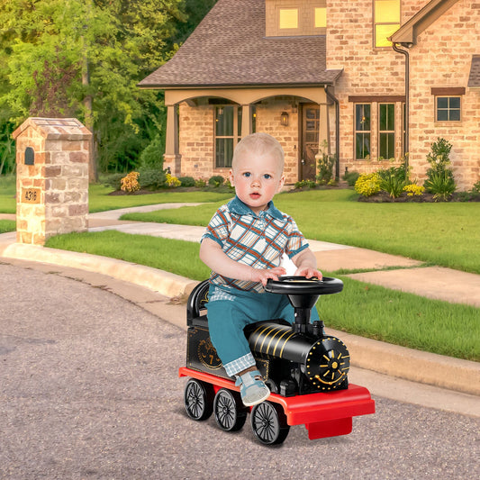 6V Battery Powered Electric Ride On Car for Boys Girls Ages 3+ Years-Black