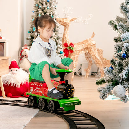 6V Battery Powered Electric Ride On Car for Boys Girls Ages 3+ Years-Green