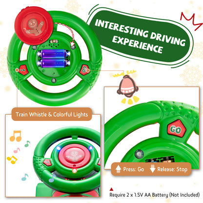 6V Battery Powered Electric Ride On Car for Boys Girls Ages 3+ Years-Green