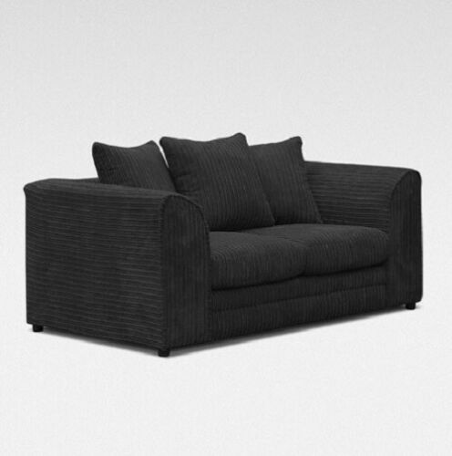 Daniel Jumbo Cord 4 Seater Corner Sofa Silver - Right and Left Arm - Available in Other Colours