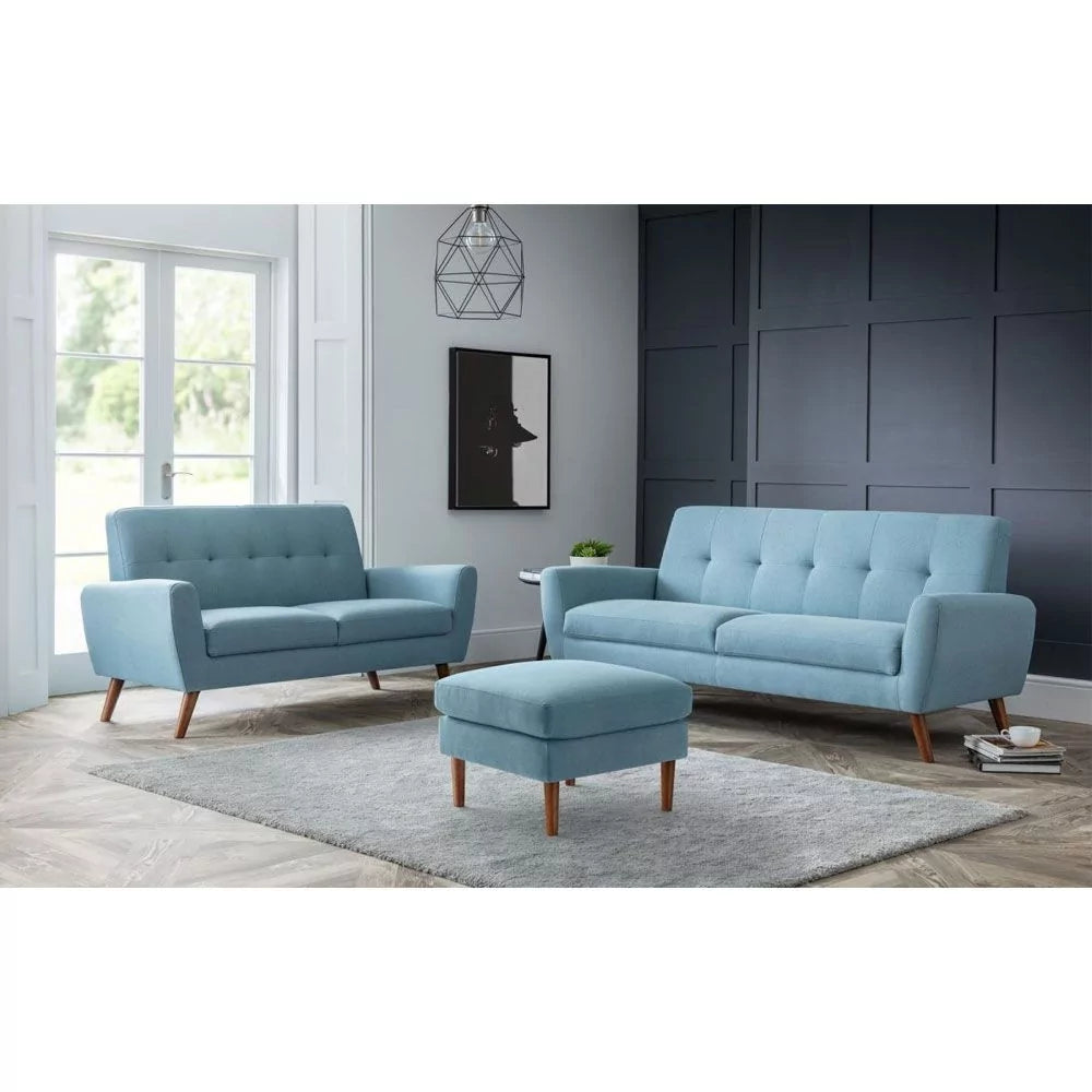 Monza Compact And Stylish 3 Seater Sofabed- Blue