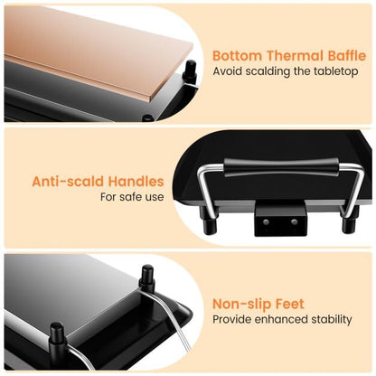 XL 70 x 23cm Electric Teppanyaki Table Griddle