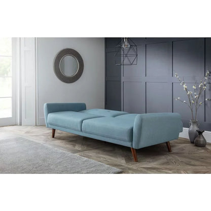 Monza Compact And Stylish 3 Seater Sofabed- Blue