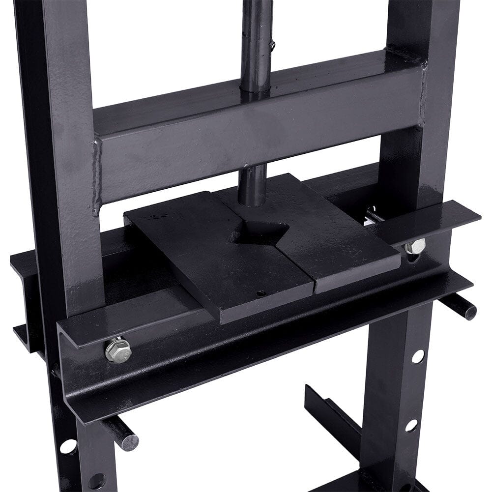 6 Ton Hydraulic H-Frame Shop Press Adjustable Working Table