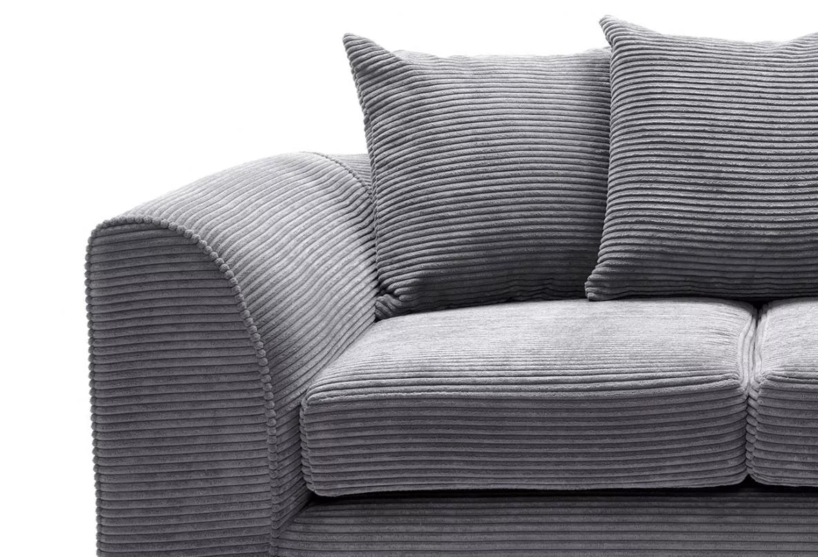 Jill Jumbo 2 Seater Sofa - Grey