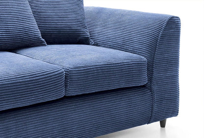 Jill Jumbo 2 Seater Sofa - Blue