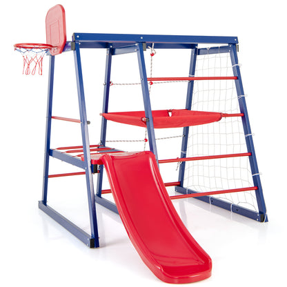 7 In 1 Kids Jungle Gym Set for Toddlers Ages 3-7