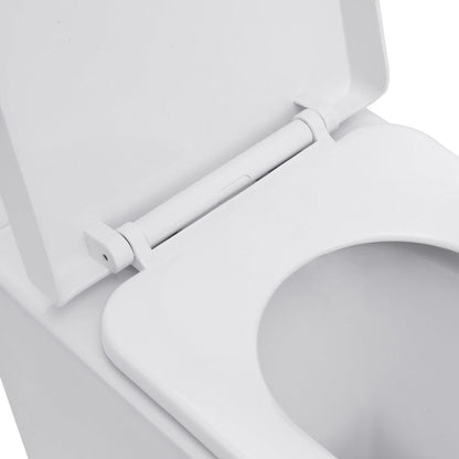 55cm D Wall Mounted Elongated Toilet
