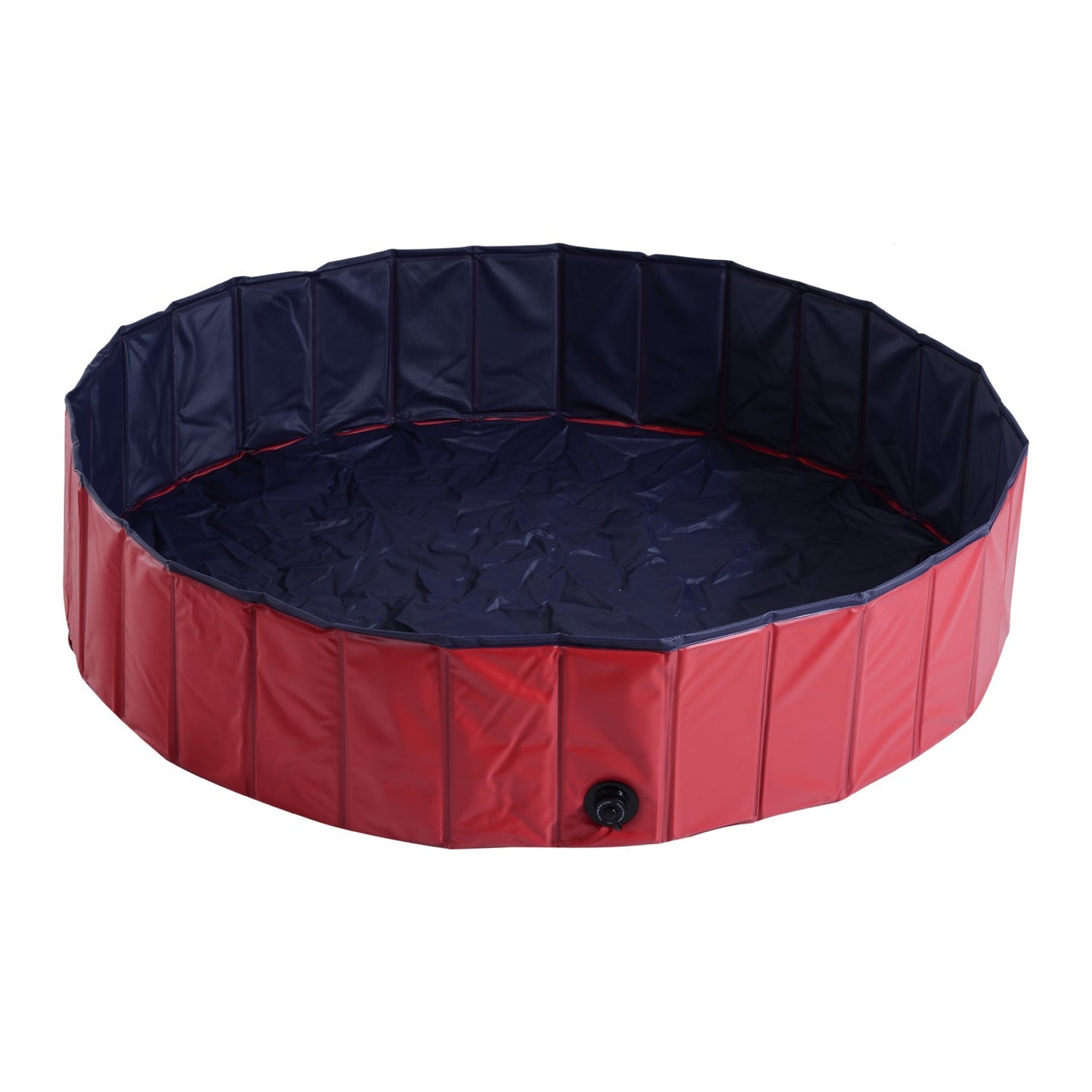 Pawhut Φ140 x 30H cm Pet Swimming Pool-Red