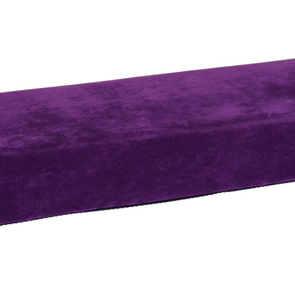 HOMCOM 2.4M 8FT Gymnastics Folding Balance Beam Home Gym Training Exercise Sports - Purple