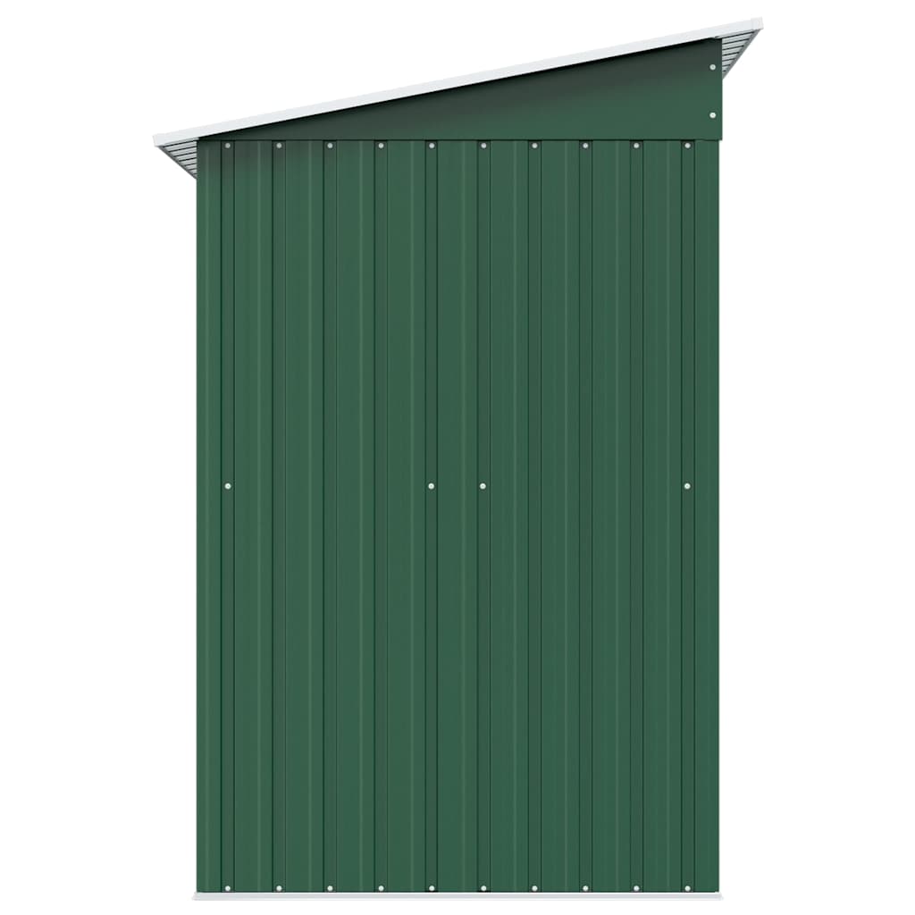 vidaXL Garden Shed | Green | Galvanised Steel | Medium | Garden Shed 6