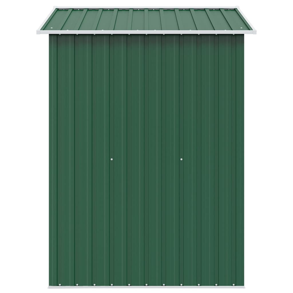 vidaXL Garden Shed | Green | Galvanised steel | Large | Durable | Garden Shed 6