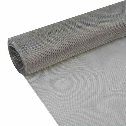 Mesh Screen Stainless Steel Silver Stainless Steel 202 100 cm 1000 cm