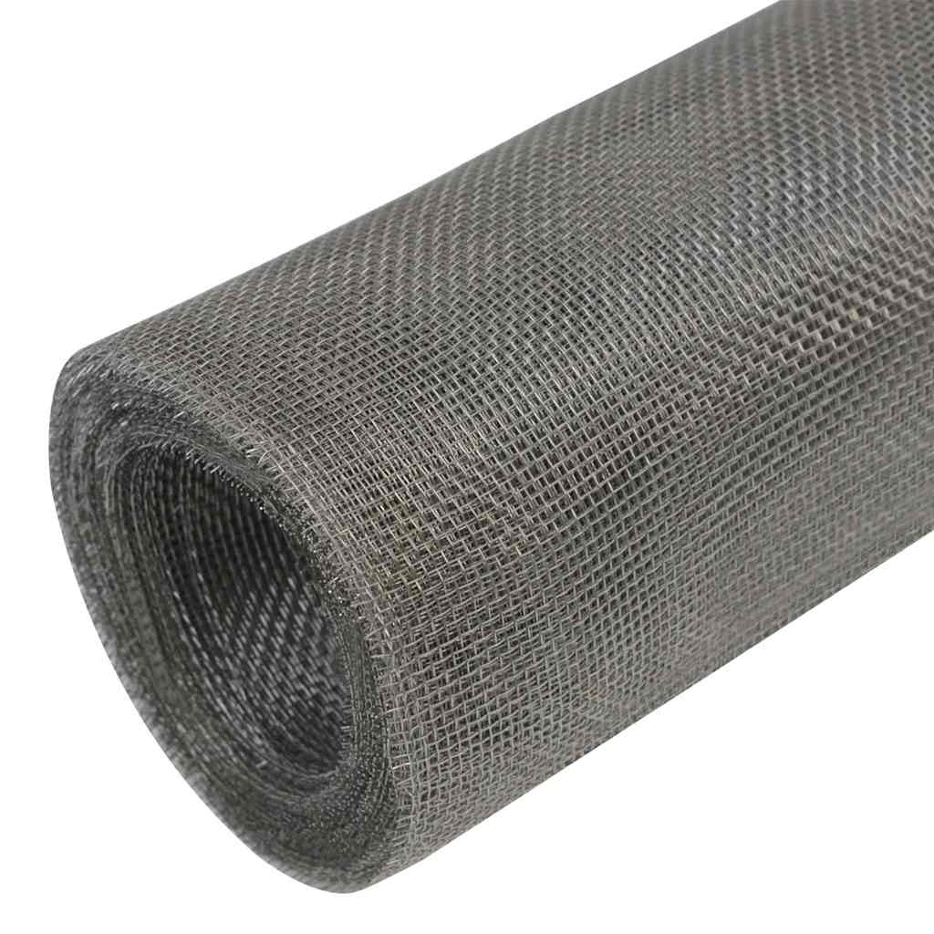 Mesh Screen Stainless Steel Silver Stainless Steel 202 100 cm 1000 cm