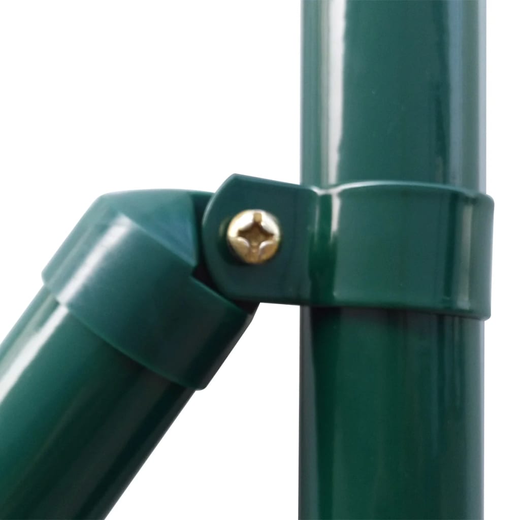 vidaXL Euro Fence Steel 25x1.5 m Green 3
