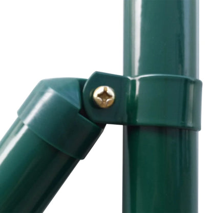 vidaXL Euro Fence Steel 25x1.5 m Green 3