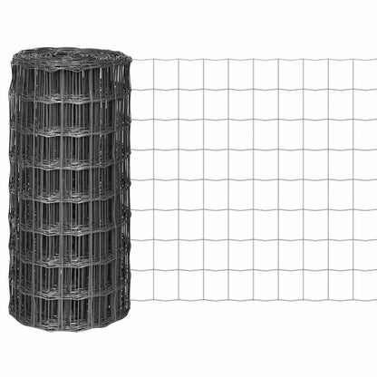 Euro Fence Steel Grey Length 25 m mesh Size 100 x 100 mm 0.8 m
