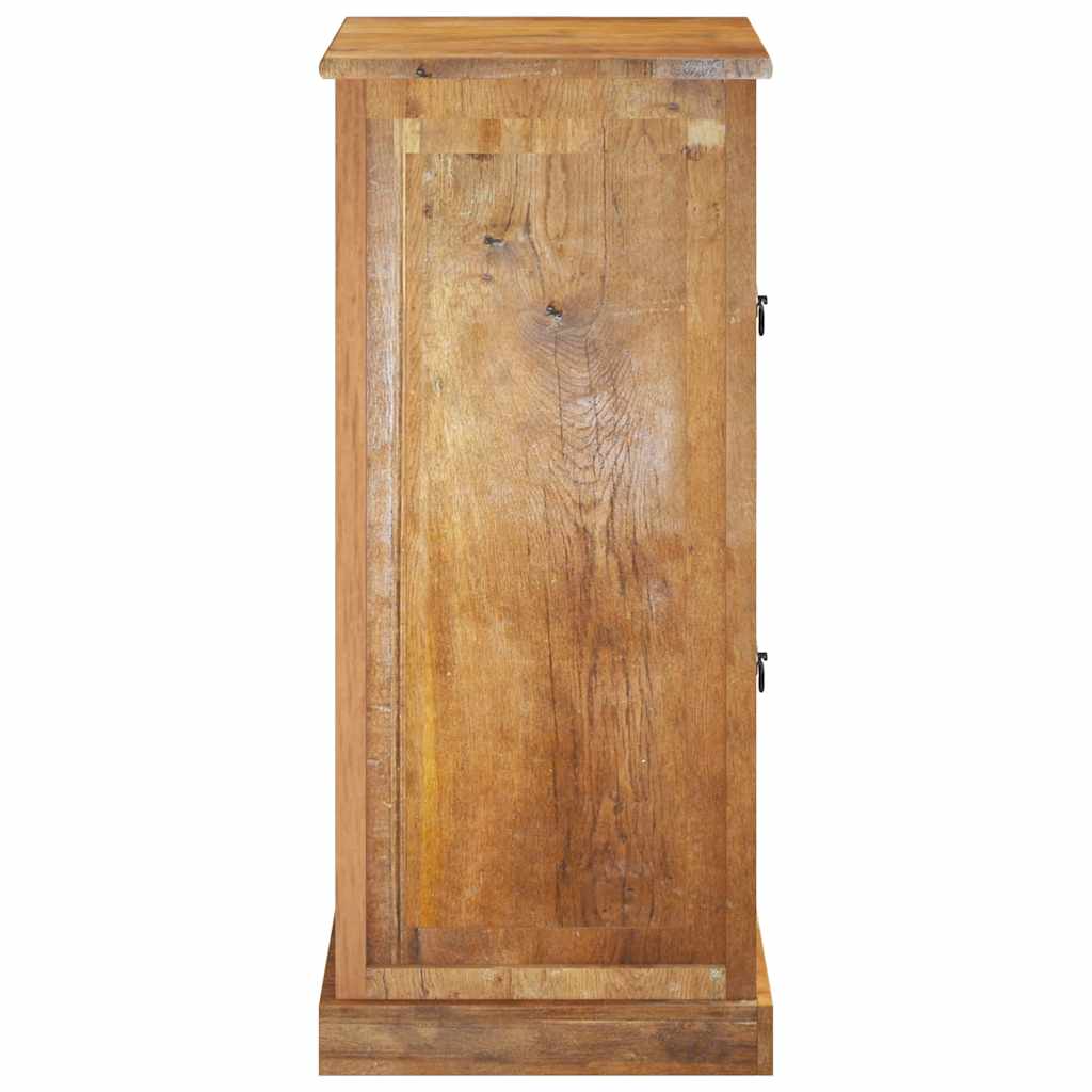 243974 vidaXL 4-Layer Shoe Cabinet with Drawer Solid Reclaimed Wood 6