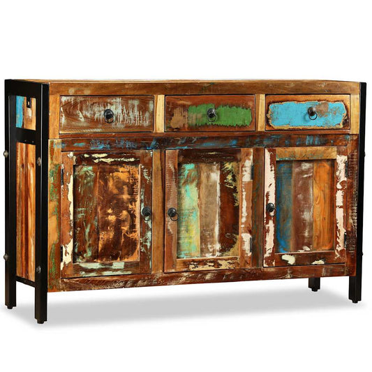 Sideboard 120x35x76 cm Solid reclaimed wood
