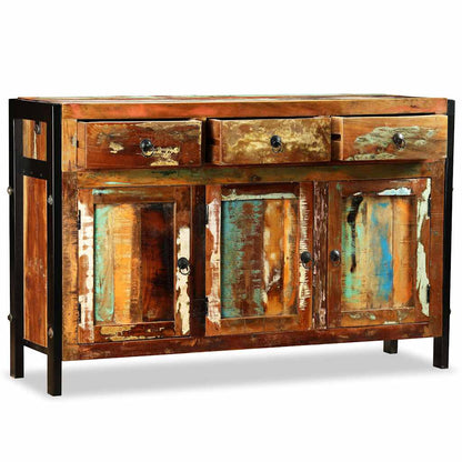 Sideboard 120x35x76 cm Solid reclaimed wood