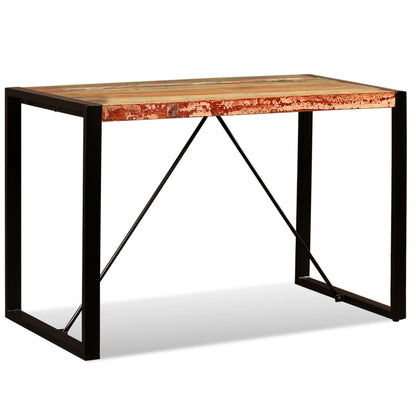 243998 vidaXL Dining Table Solid Reclaimed Wood 120 cm 4