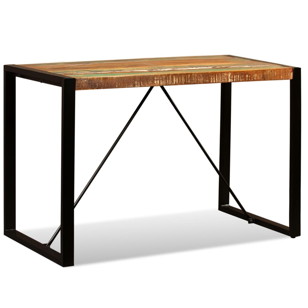 243998 vidaXL Dining Table Solid Reclaimed Wood 120 cm 5