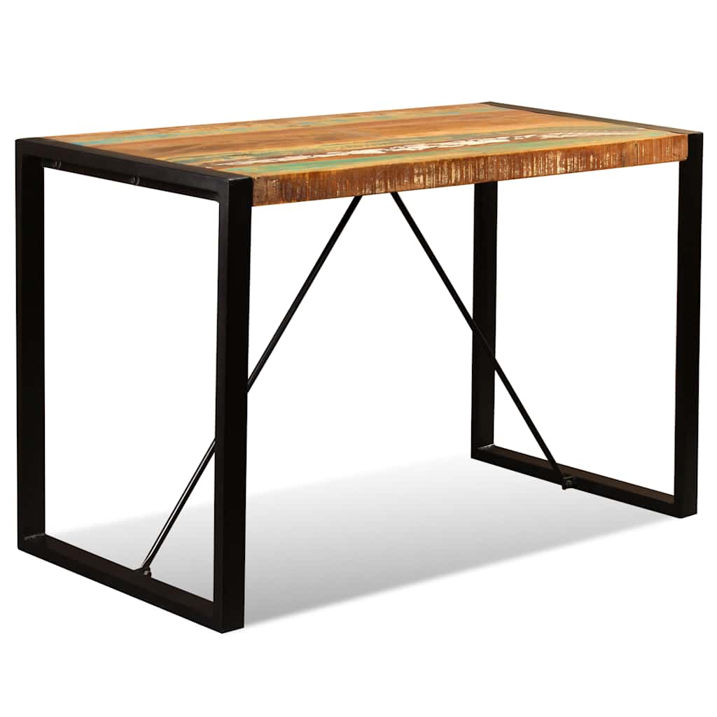 243998 vidaXL Dining Table Solid Reclaimed Wood 120 cm 6