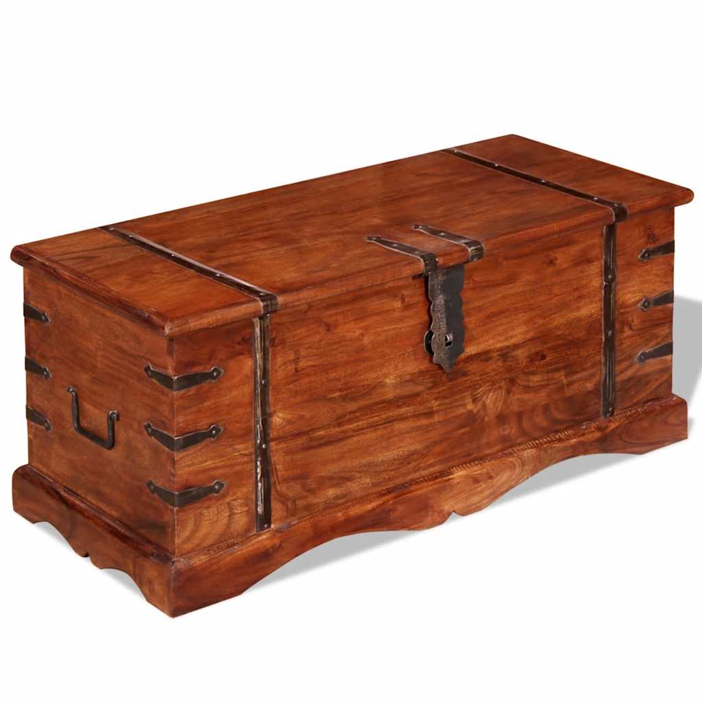 vidaXL Storage Chest Solid Wood 1