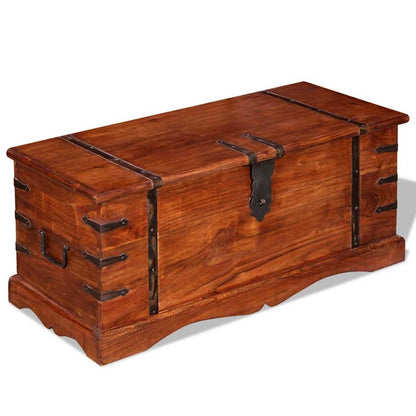vidaXL Storage Chest Solid Wood 6