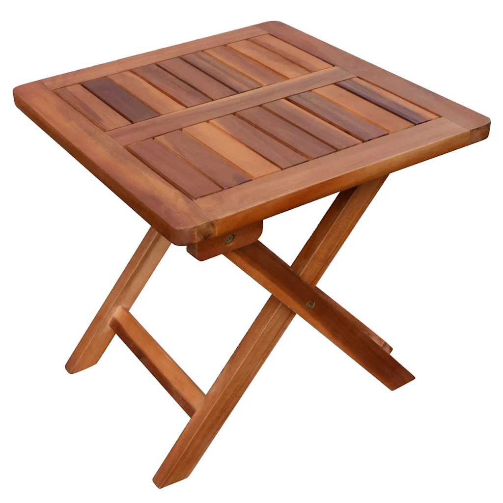 vidaXL Sun Loungers 2 pcs with Table Solid Acacia Wood 5