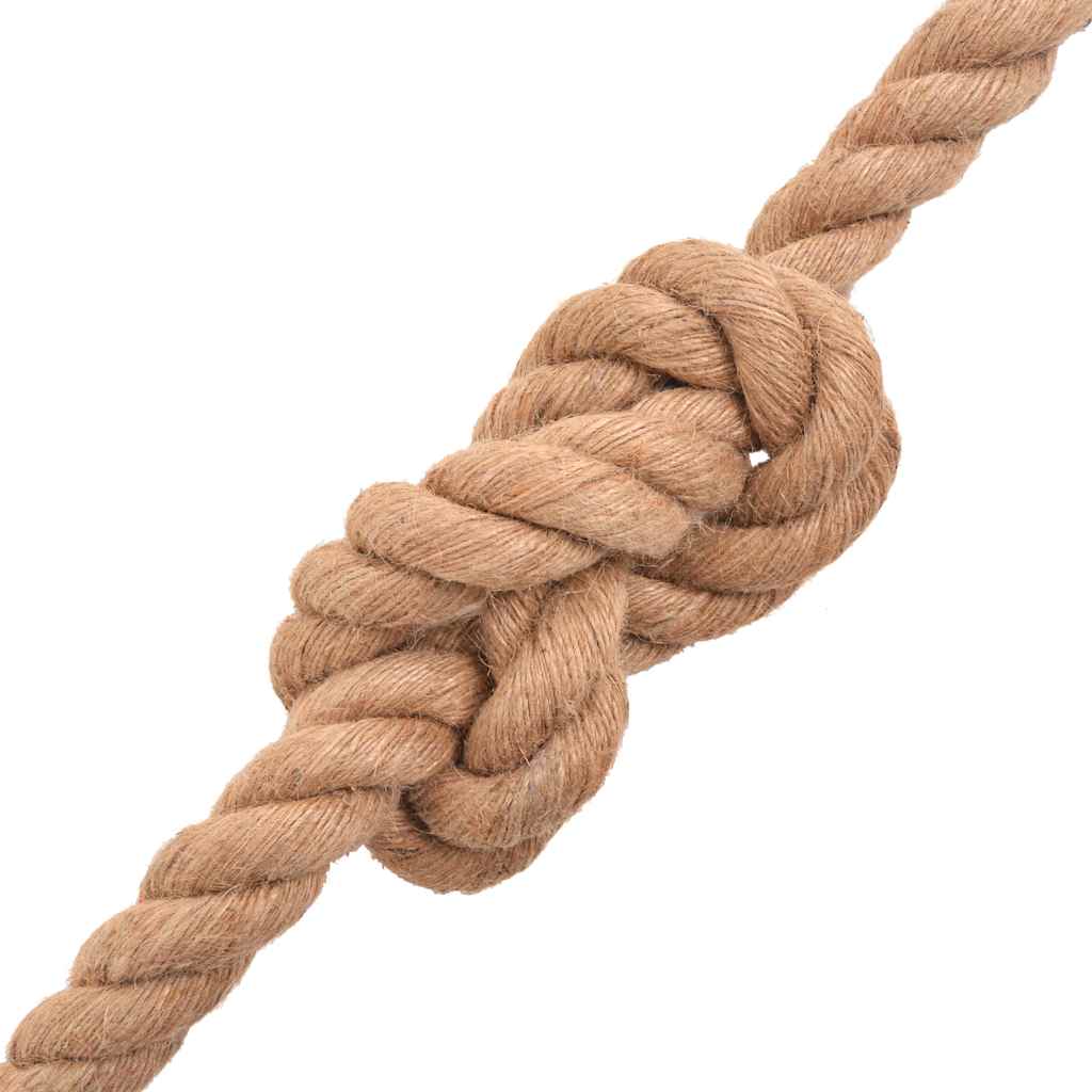 91278 vidaXL Rope 100% Jute 40 mm 30 m 2
