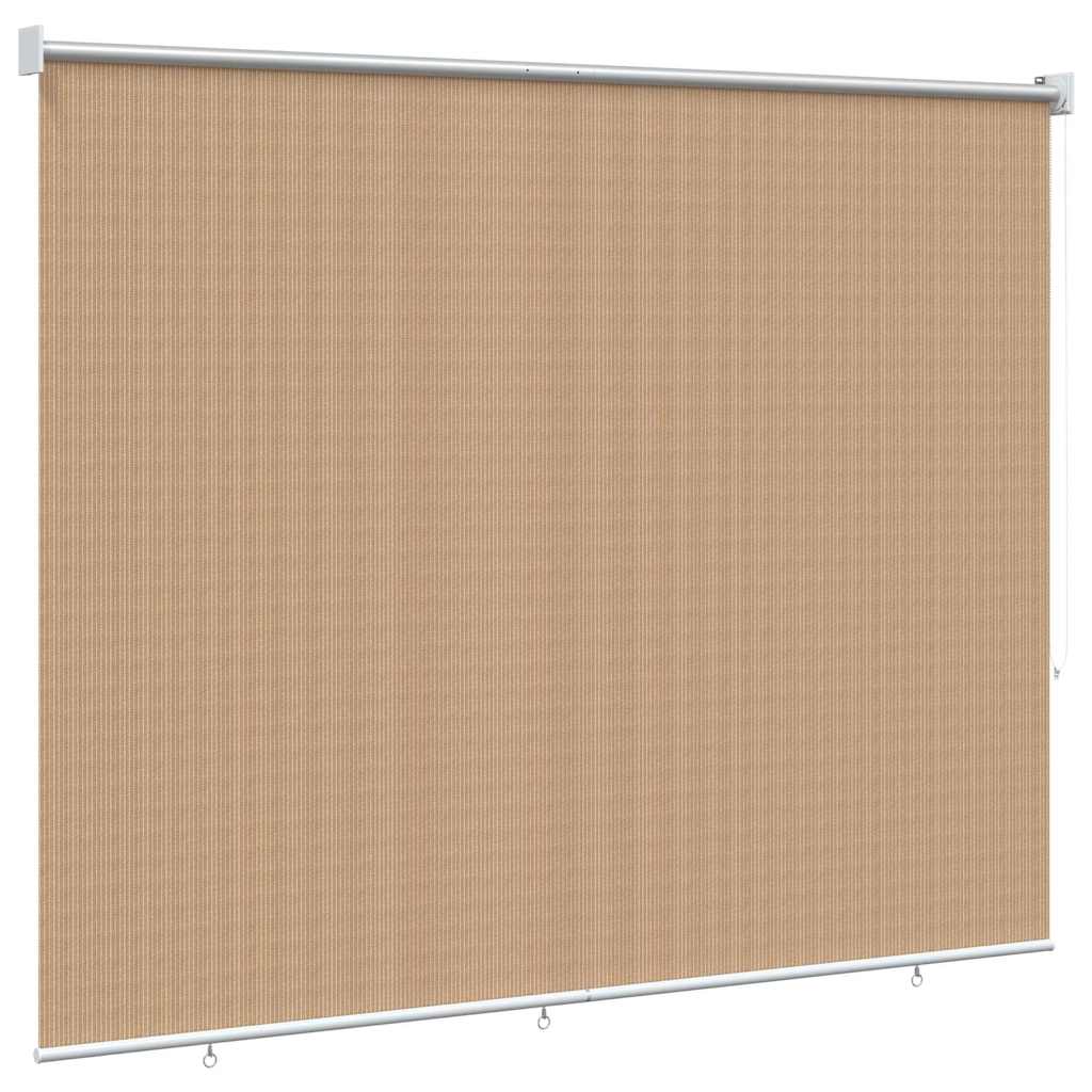 Outdoor Roller Blind 65(W)x140(H) Beige 200 cm