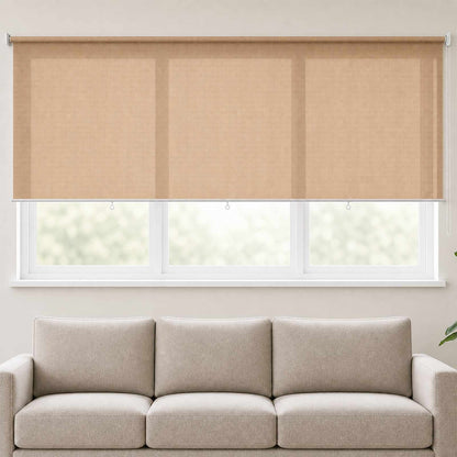 Outdoor Roller Blind 65(W)x140(H) Beige 240 cm