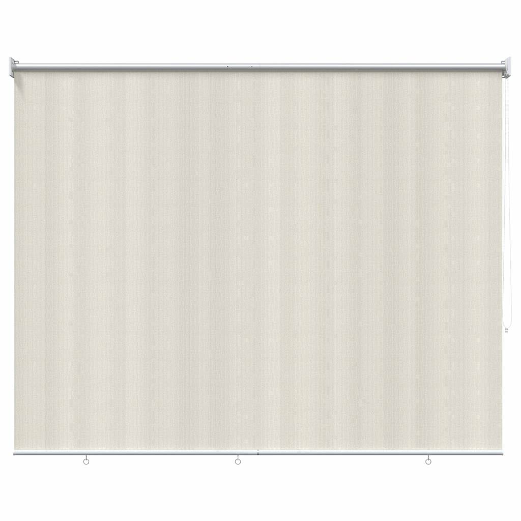 Outdoor Roller Blind 105(W)x140(H) Cream 220 cm
