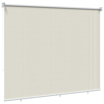 Outdoor Roller Blind 105(W)x140(H) Cream 220 cm