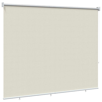 Outdoor Roller Blind 105(W)x140(H) Cream 220 cm