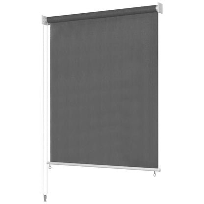 Outdoor Roller Blind 185(W)x230(H) Width 180 cm Anthracite