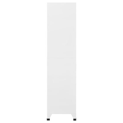 vidaXL Locker Cabinet with 12 Compartments 90x45x180 cm 5