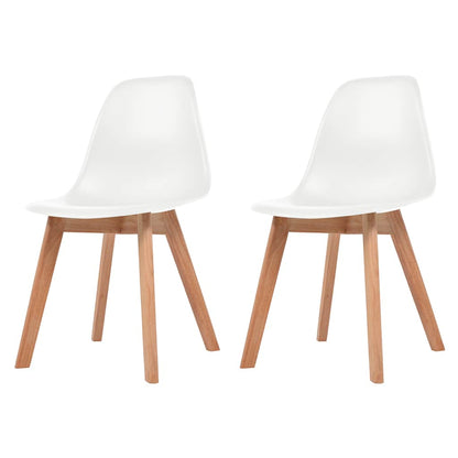 vidaXL Dining Chairs Plastic