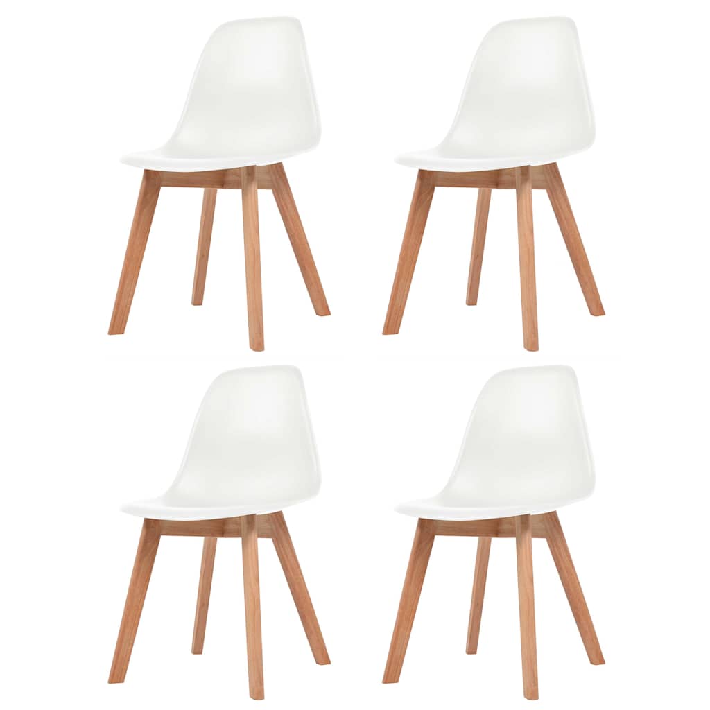 vidaXL Dining Chairs Plastic