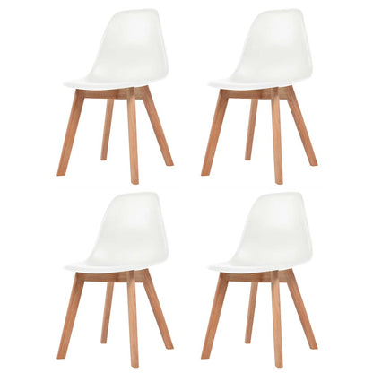 vidaXL Dining Chairs Plastic