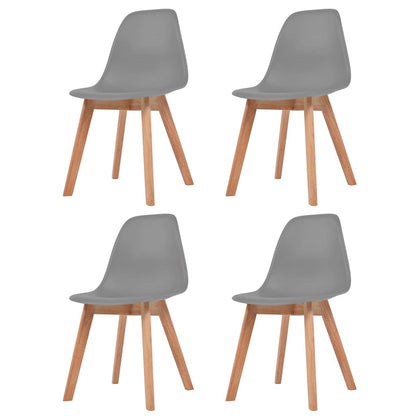 vidaXL Dining Chairs Plastic