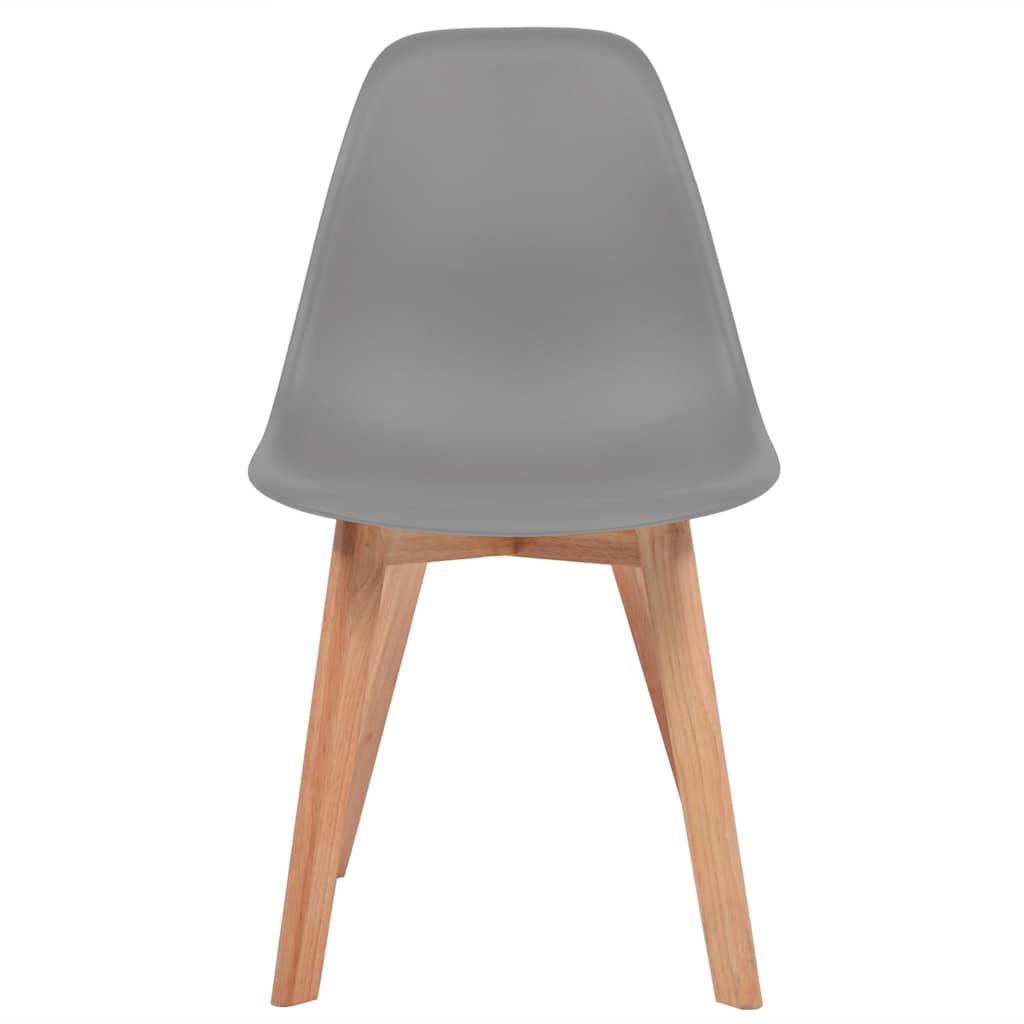 Dining Chairs Plastic Grey