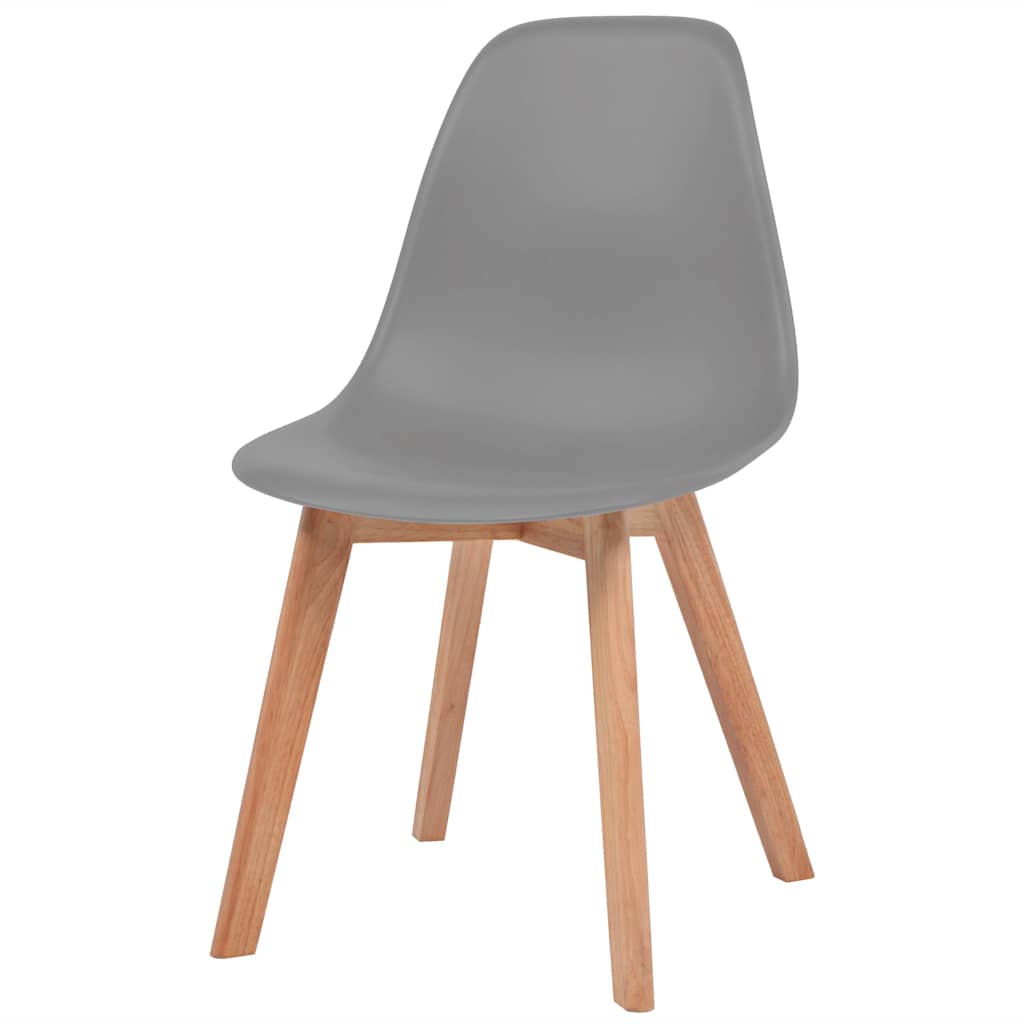 Dining Chairs Plastic Grey