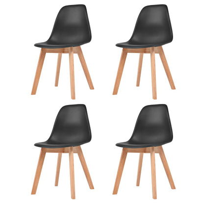 vidaXL Dining Chairs Plastic