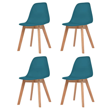 vidaXL Dining Chairs Plastic